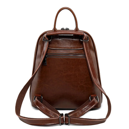 Genuine Leather Backpack