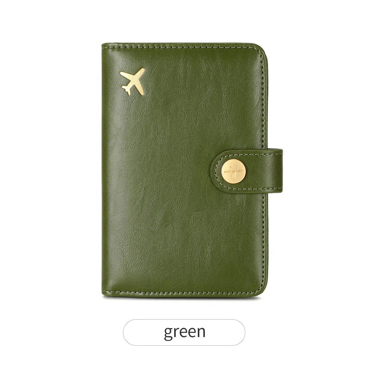 passport clip multifunctional PU leather wallet