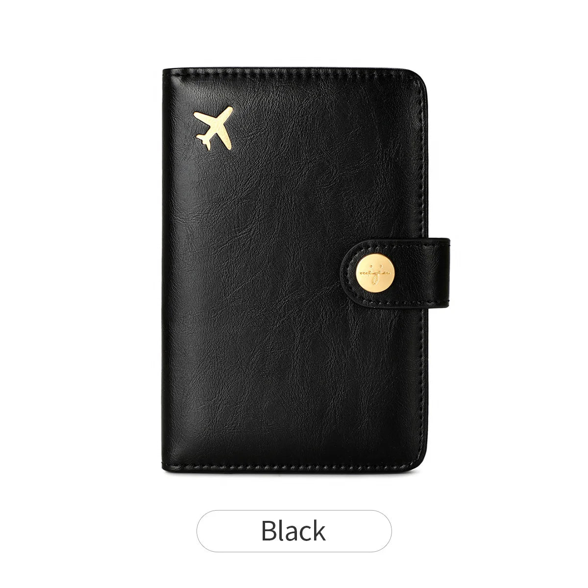 passport clip multifunctional PU leather wallet