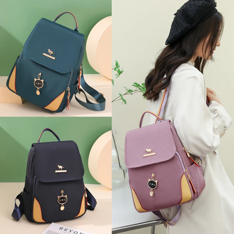 Fashion Anti Theft Backpack Women Shoulder Bag