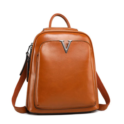 Genuine Leather Backpack