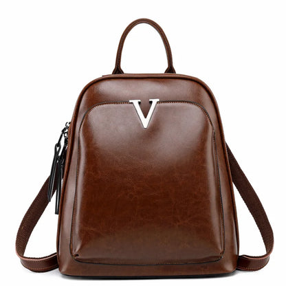 Genuine Leather Backpack