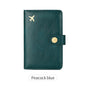 passport clip multifunctional PU leather wallet